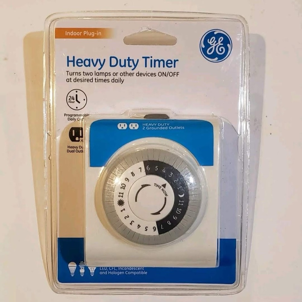 GE Heavy Duty Timer 24-hour